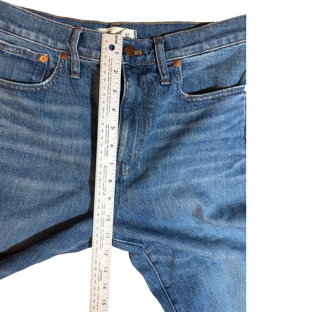 Madewell Womens High-Rise Slim Boyjean Blue Denim Stretch Jeans Size 29 - Picture 3 of 11